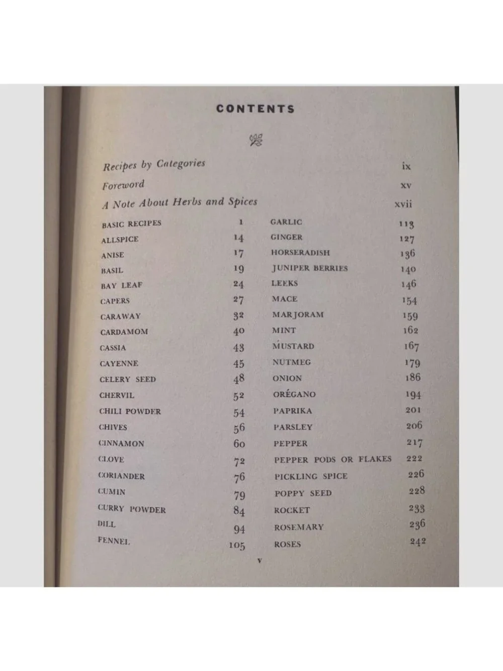 An Herb And Spice Cook Book By Craig Claiborne Hardcover 1963 Edition